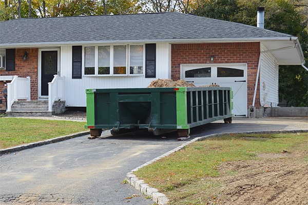 residential dumpsters can typically be used for disposing of household debris, construction waste, and yard waste